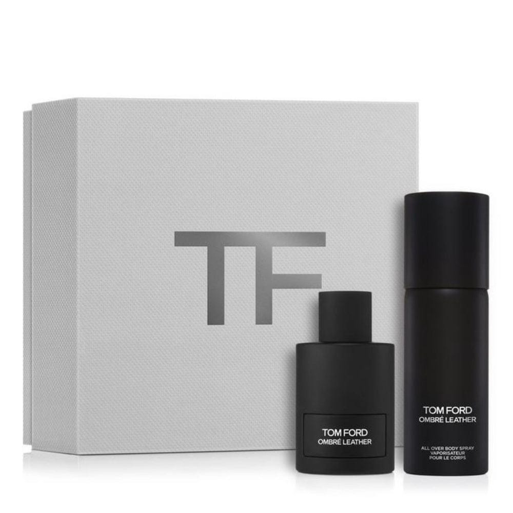 Tom Ford Ombre Leather Unisex Eau De Parfum Gift Set 3.4 oz / 100 ml