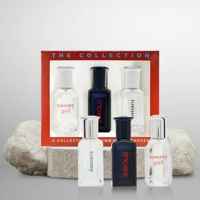 Tommy Hilfiger The Tommy Hilfiger Miniature Unisex Perfumes/Cologne For Men & Women Eau de Toilette 3x0.5 oz Edt