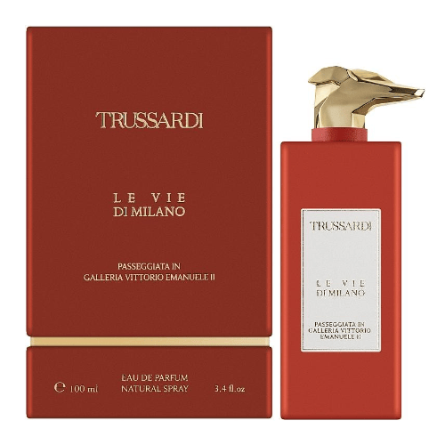 Trussardi Passeggiata In Galleria Vittorio Emanuele II Unisex Perfume/Cologne For Men & Women Eau de Parfum 3.4 oz Edp