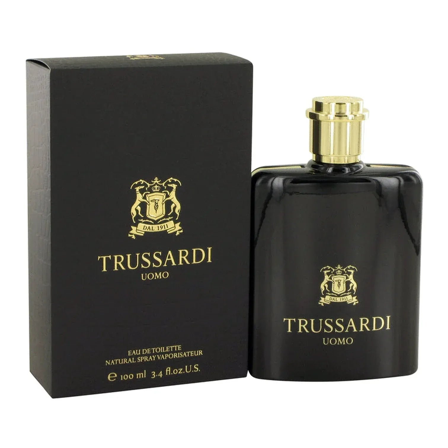 Trussardi Uomo Men’s Perfume/Cologne For Men Eau de Toilette 3.3 oz Edt