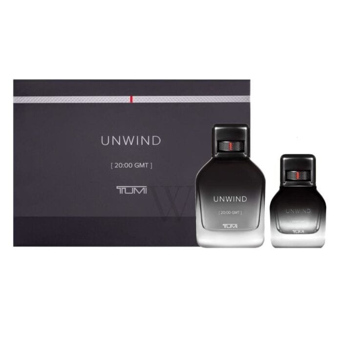 TUMI Unwind Men’s Perfume/Cologne For Men Eau de Parfum 3.4 oz / Gift Set 3.4 oz Edp Gift Set 3.4 oz