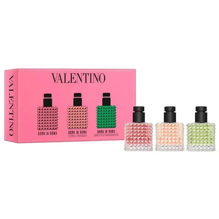 Valentino Born in Roma Gift Set Mini Set 3x0.2oz/6ml
