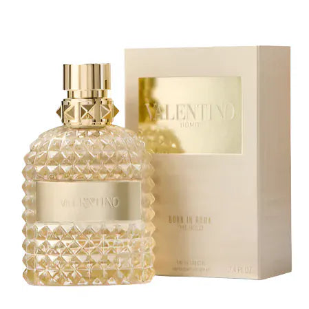 Valentino Uomo Born in Roma The Gold For Men Eau de Toilette 3.4 oz / 100 ml