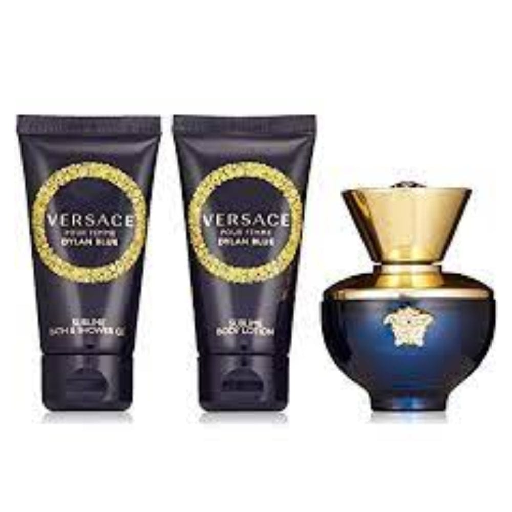 Versace Dylan Blue For Women Eau de Parfum Gift Set 3.4 oz / 100 ml