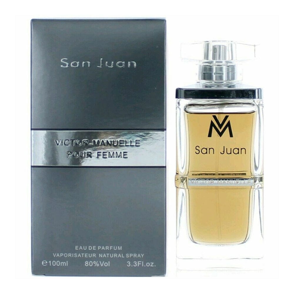 Victor Manuelle Pour Femme San Juan Women’s Perfume/Cologne For Women Eau de Parfum 3.0 oz Edp