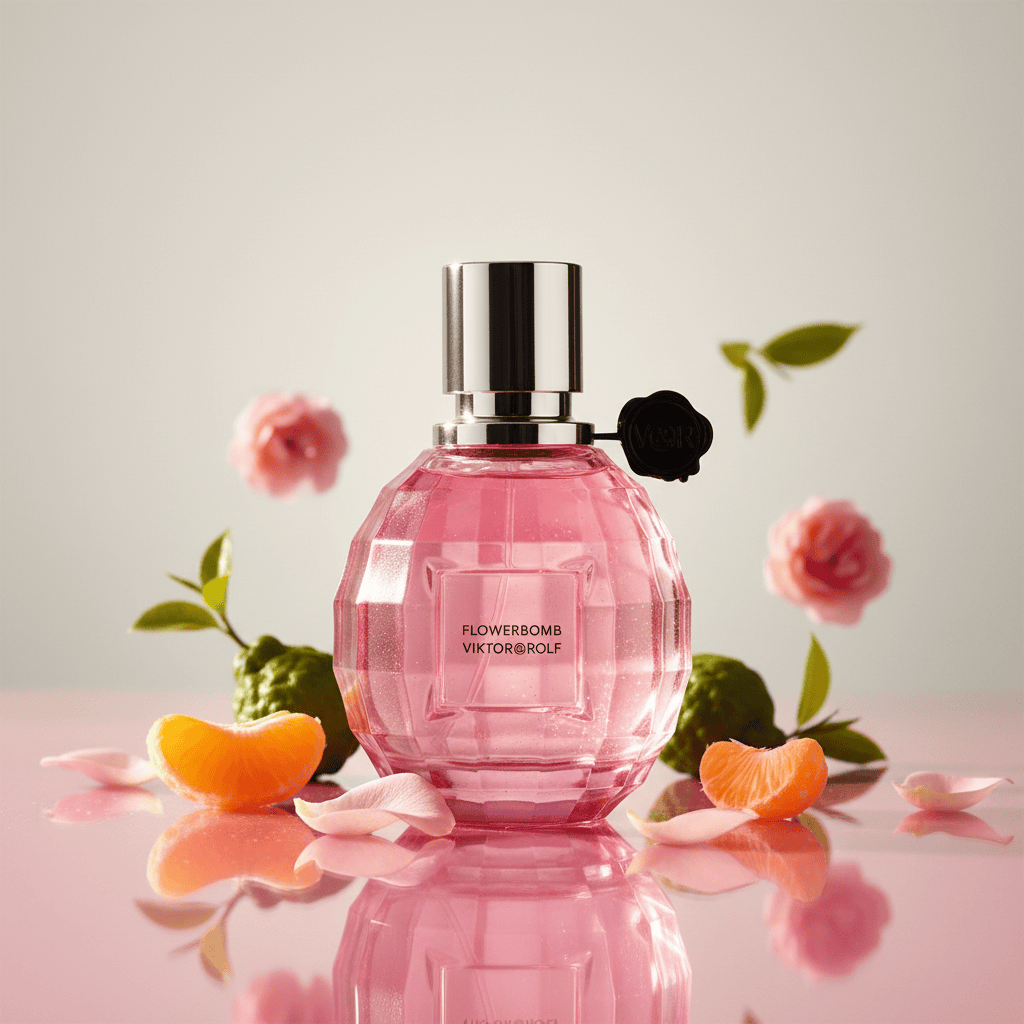 Viktor & Rolf Flowerbomb La Vie En Rose For Women Eau De Toilette 1.7 oz / 50 ml