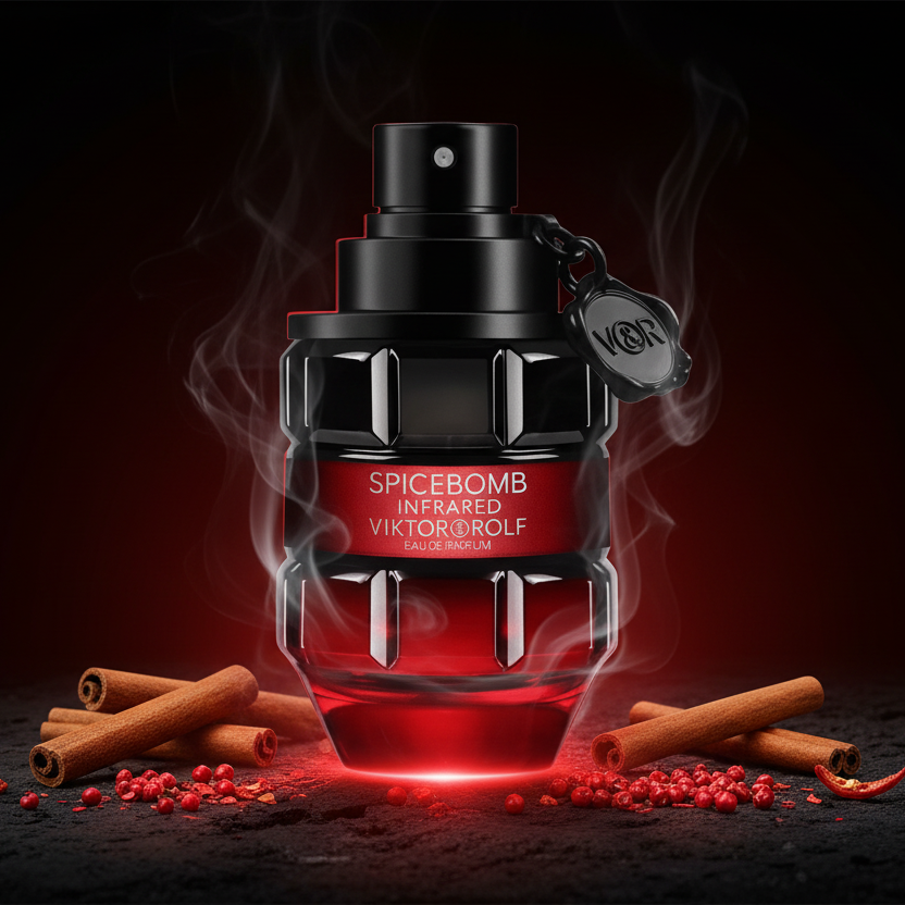 Viktor & Rolf Spicebomb Infrared Men's Perfume/Cologne For Men Eau De Parfum 3.0 oz Edp