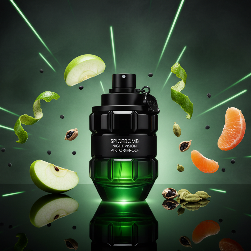 Viktor & Rolf Spicebomb Night Vision Men's Perfume/Cologne For Men Eau De Toilette 1.7 oz / 3.0 oz Edt