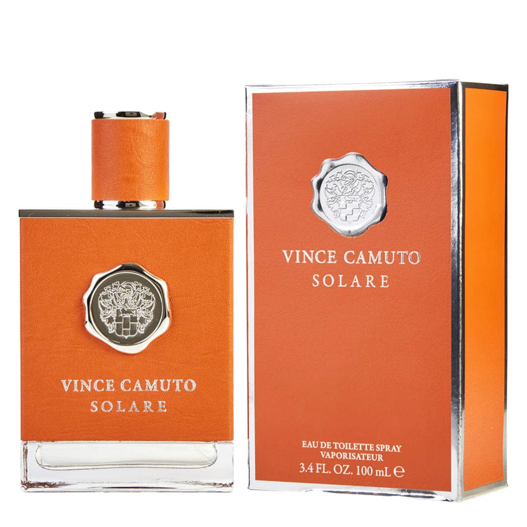 Vince Camuto Solare Men’s Perfume/Cologne For Men Eau de Toilette 3.4 oz Edt