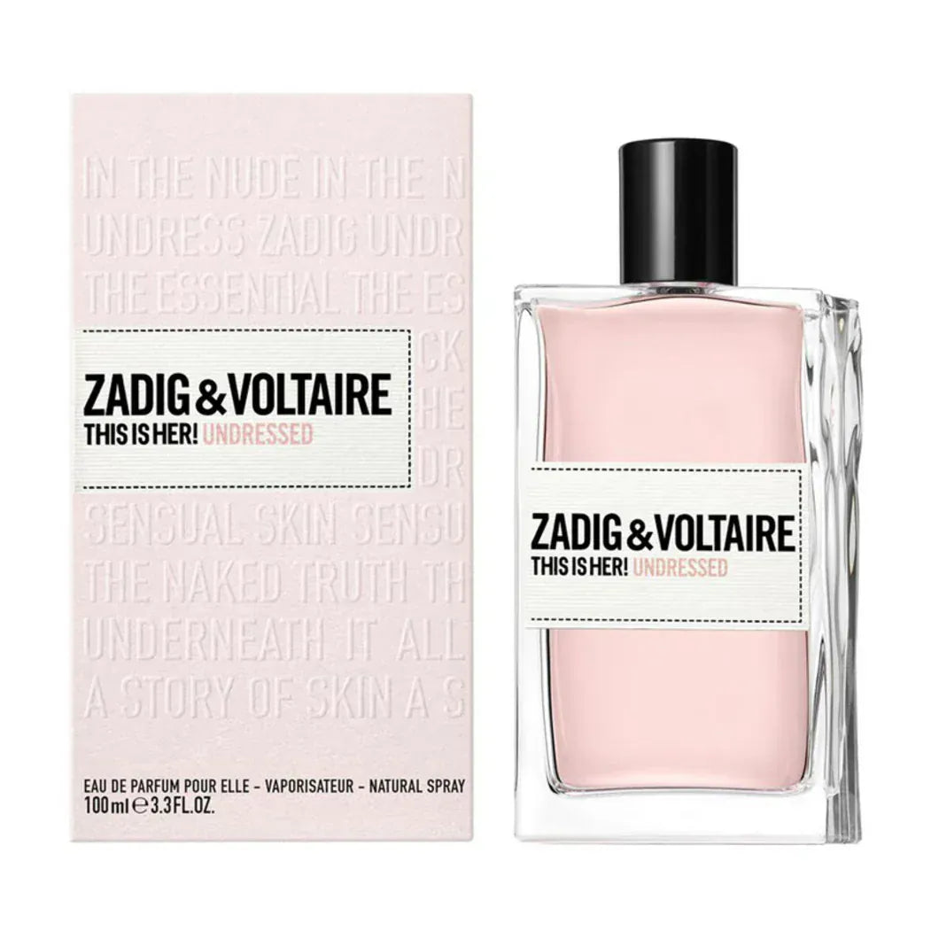 Zadig&Voltaire This Is Her! Undressed Women’s Perfume/Cologne For Women Eau de Parfum 3.3 oz Edp