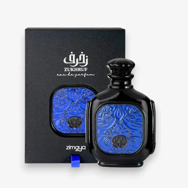 Zimaya Zukhruf Black For Men Eau de Parfum 3.4 oz / 100 ml