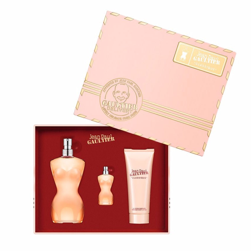 Jean Paul Gaultier Classique Gift Set Perfume For Women Eau De Toilett Fandi Perfume