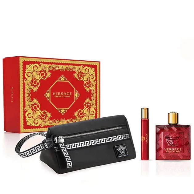 VERSACE EROS COLOGNE orders BUNDLE FOR MEN Parfum Flame 3.4 oz