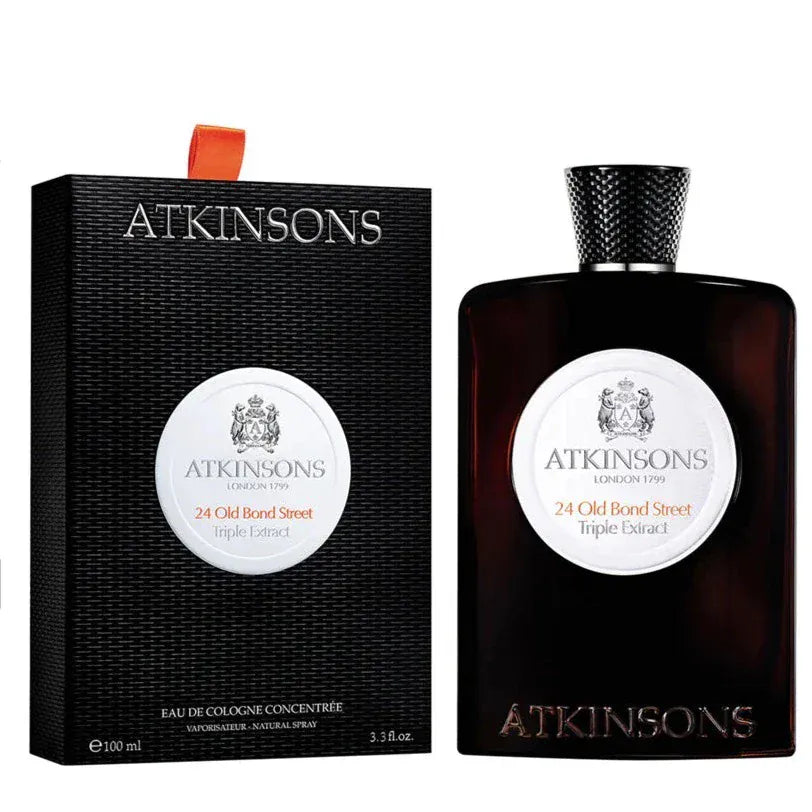 Atkinsons 24 Old Bond Street Triple Extrait - Unisex Eau de Cologne Concentree 3.4 oz / 100 ml