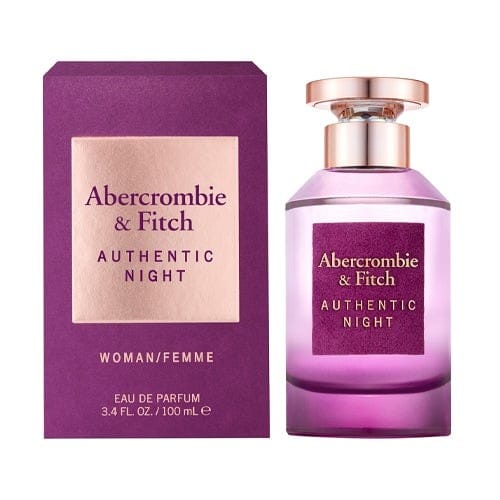 Abercrombie & Fitch Authentic Night Femme Eau De Parfum Spray 3.4