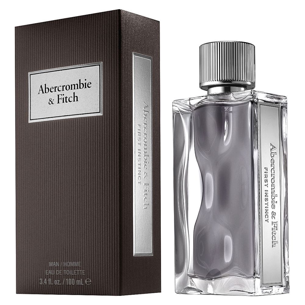 Abercrombie & Fitch First Instinct Perfume/Cologne For Men Eau De Toilette Spray 3.4 Oz Edt