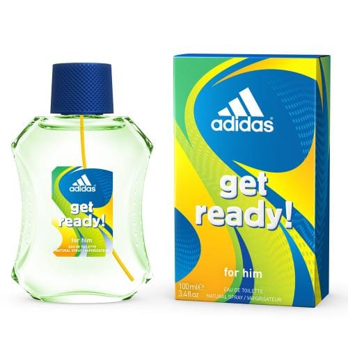 Adidas Adidas Get Ready! Perfume/Cologne For Men Eau de Toilette Spray 3.4 Oz Edt