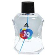 Adidas Team Five Perfume/Cologne For Men Eau de Toilette Spray 3.4 Oz Edt