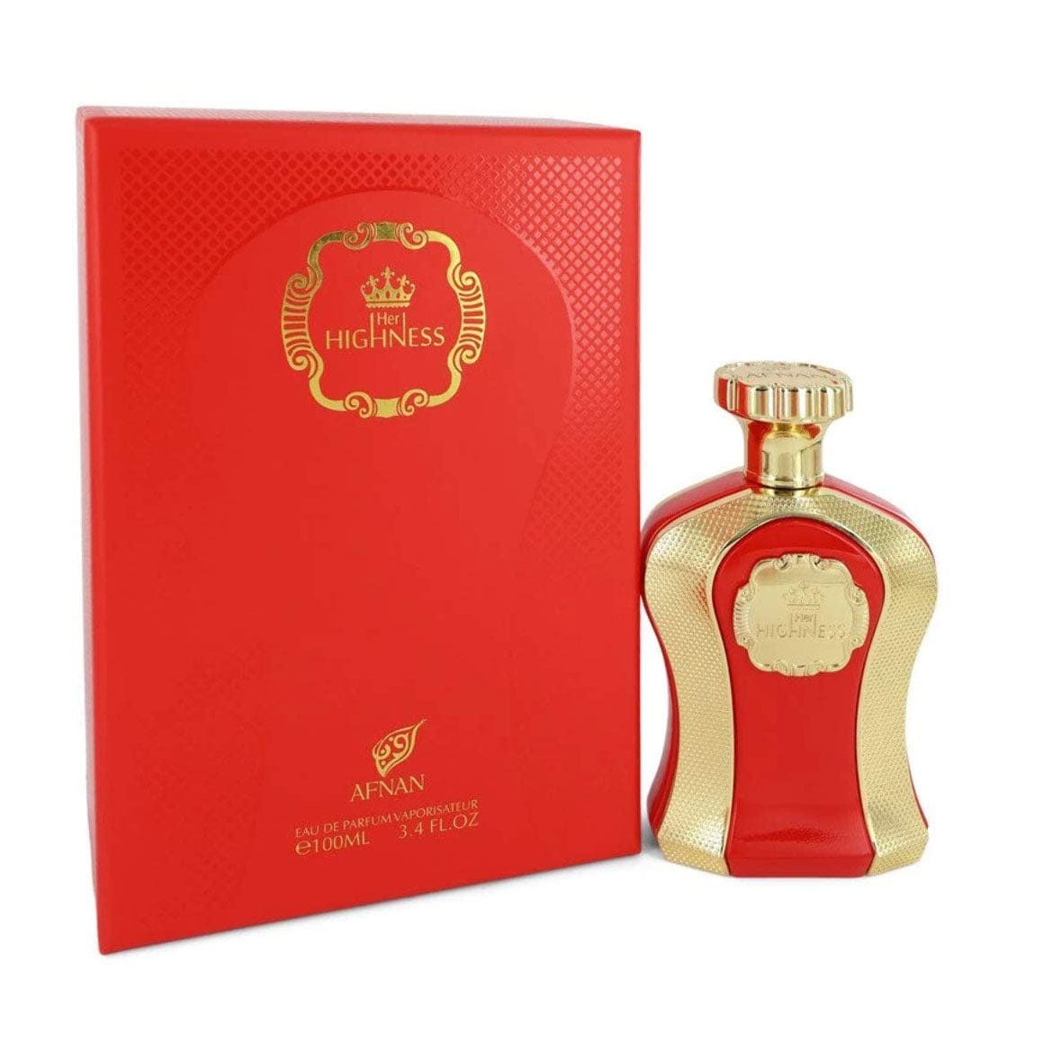 Afnan Her Highness IV Red For Women/Cologne For Women Eau de Parfum 3.4 Oz Edp