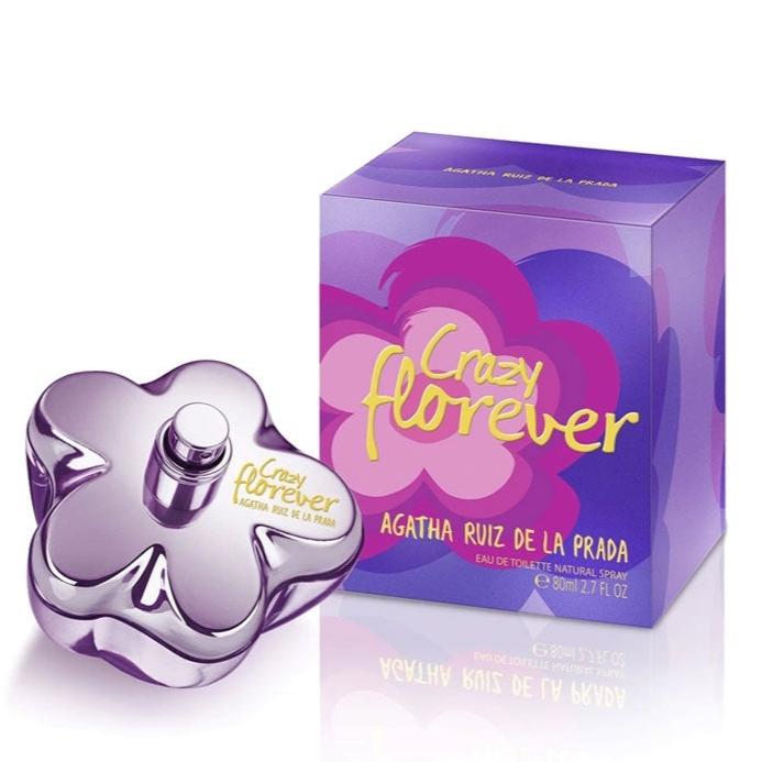 Agatha Ruiz de la Prada Crazy Florever Women’s Perfume/Cologne For Women Eau de Toilette 2.7 oz Edt
