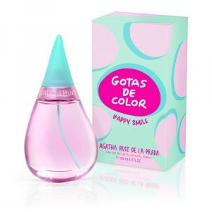 Agatha Ruiz de la Prada Gotas de Color Happy Smile Women’s Perfume/Cologne For Women Eau de Toilette 3.4 oz Edt