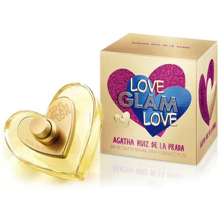 Agatha Ruiz de la Prada Love Glam Love Women’s Perfume/Cologne For Women Eau de Toilette 1.0 oz / 2.7 oz Edt