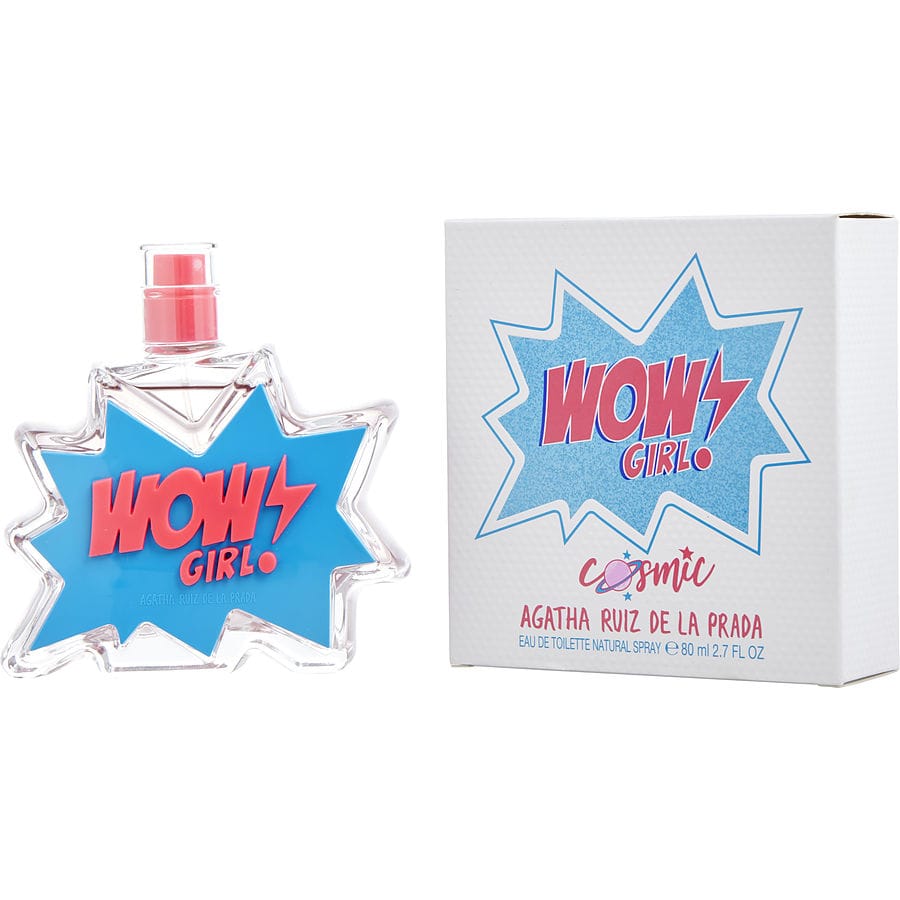 Agatha Ruiz de la Prada Wow Girl! Women’s Perfume/Cologne For Women Eau de Toilette 2.7 oz Edt