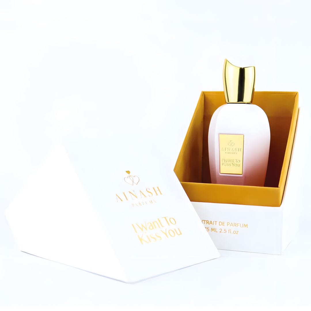Ainash Want to Kiss You - Unisex Extrait de Parfum 2.5 oz / 75 ml