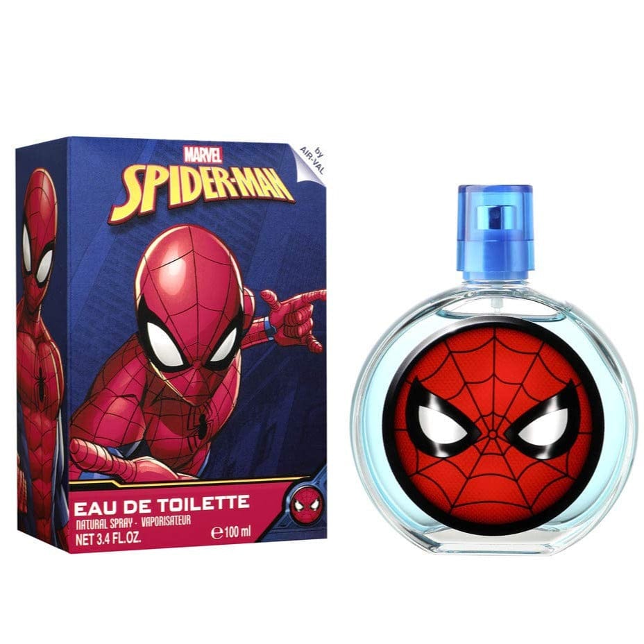 Air-Val Spiderman Kid’s Perfume/Cologne for Men Eau de Toilette 3.4 oz / Gift Set 1.7 oz / Body Fresh 6.8 oz Edt 3.4 oz