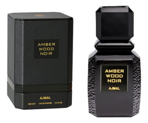 Ajmal Amber Wood Noir Unisex Perfume/Cologne For Men & Women Eau de Parfum 3.4 oz Edp