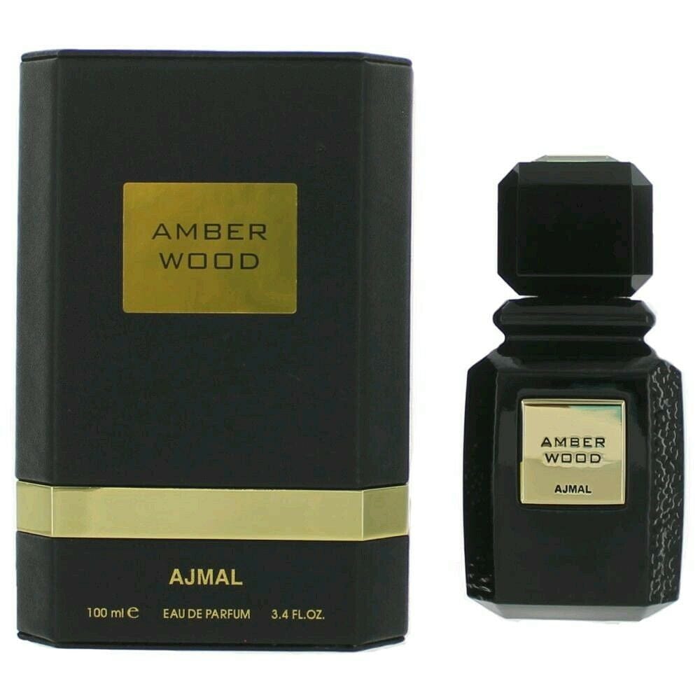Ajmal Amber Wood Unisex Perfume/Cologne For Men & Women Eau De Parfum 3.4 oz Edp