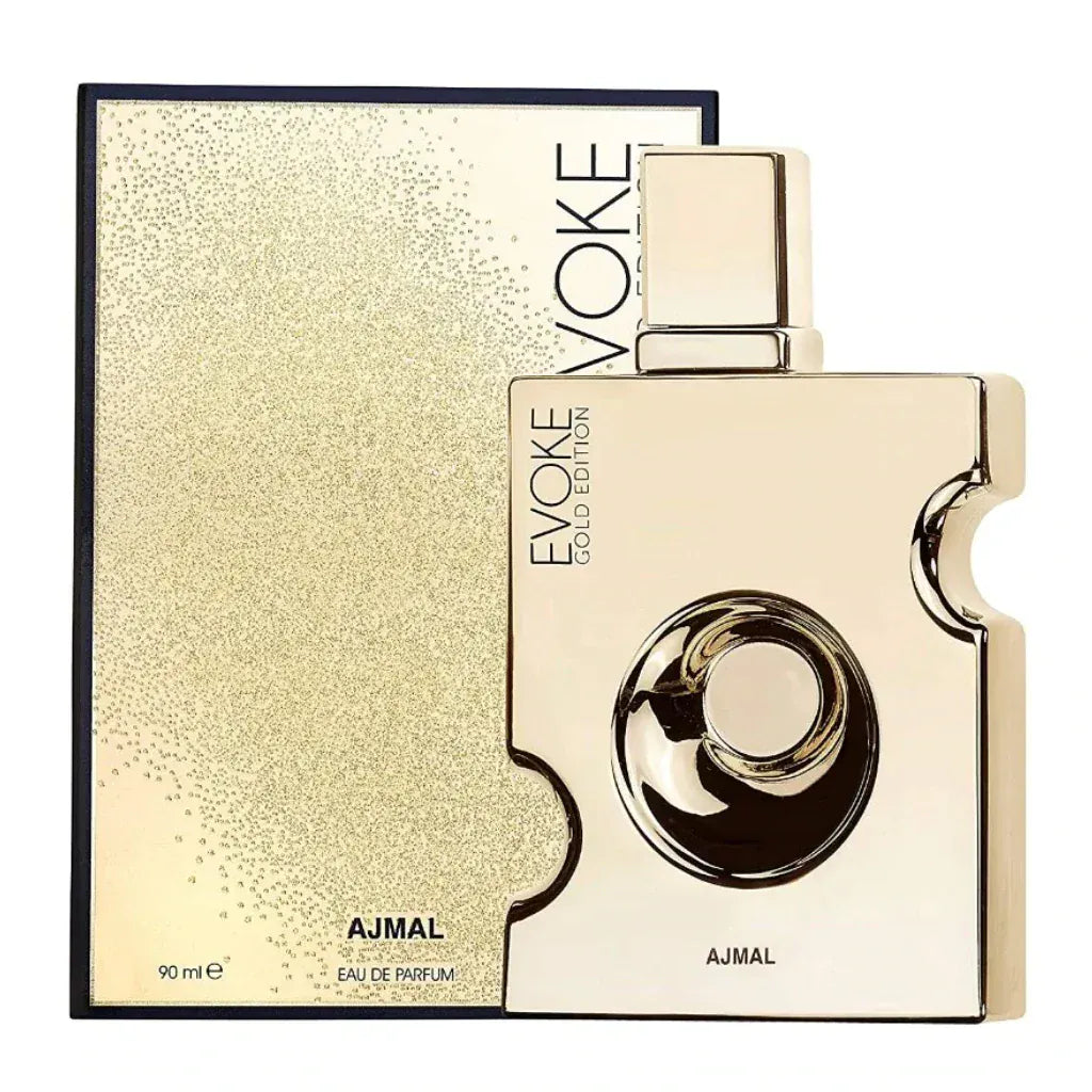 Ajmal Evoke Gold For Him Men's Perfume/Cologne For Men Eau de Parfum 3.0 oz Edp
