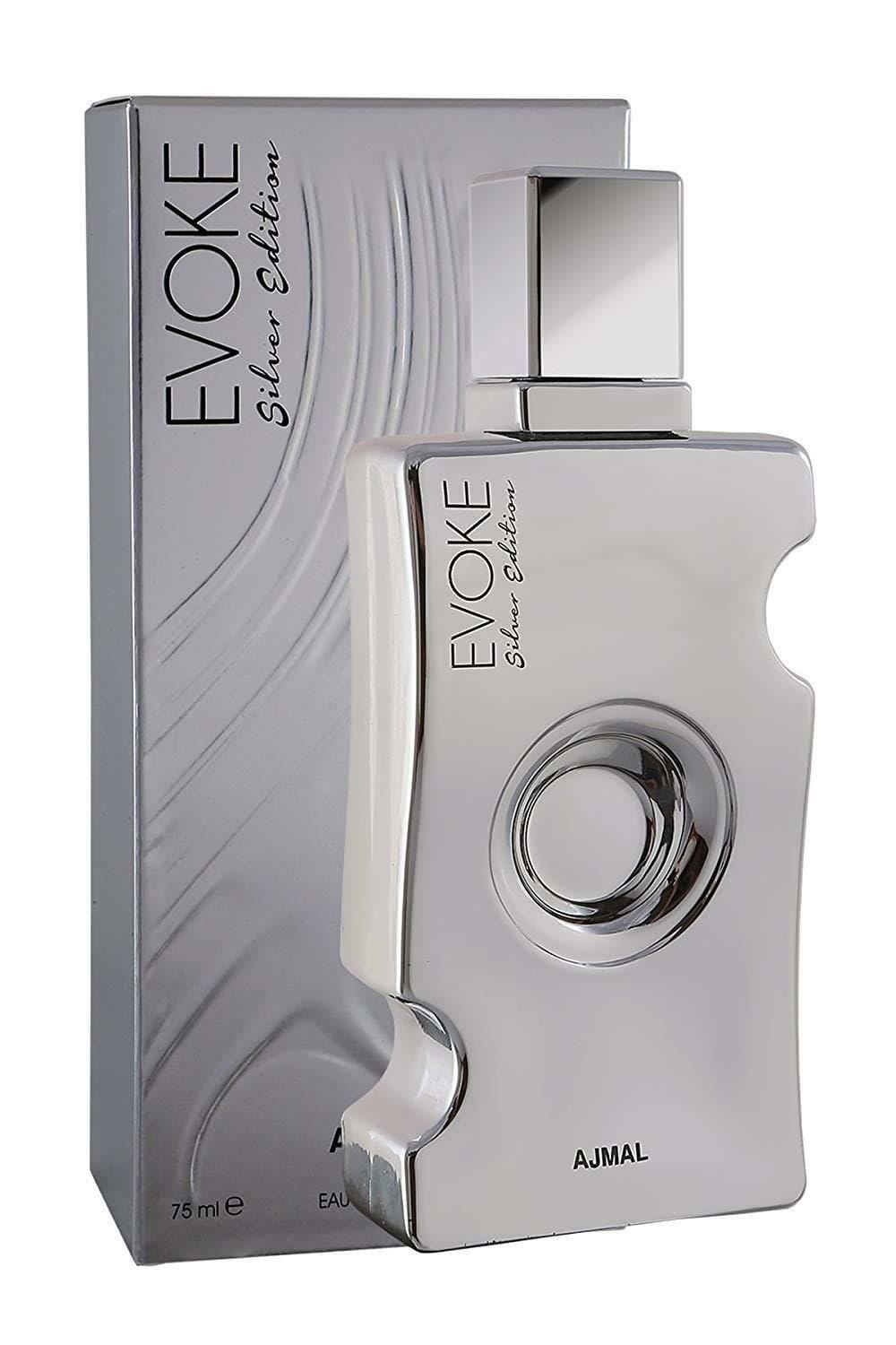 Ajmal Evoke Silver Women's Perfume/Cologne For Women Eau de Parfum 2.5 oz Edp