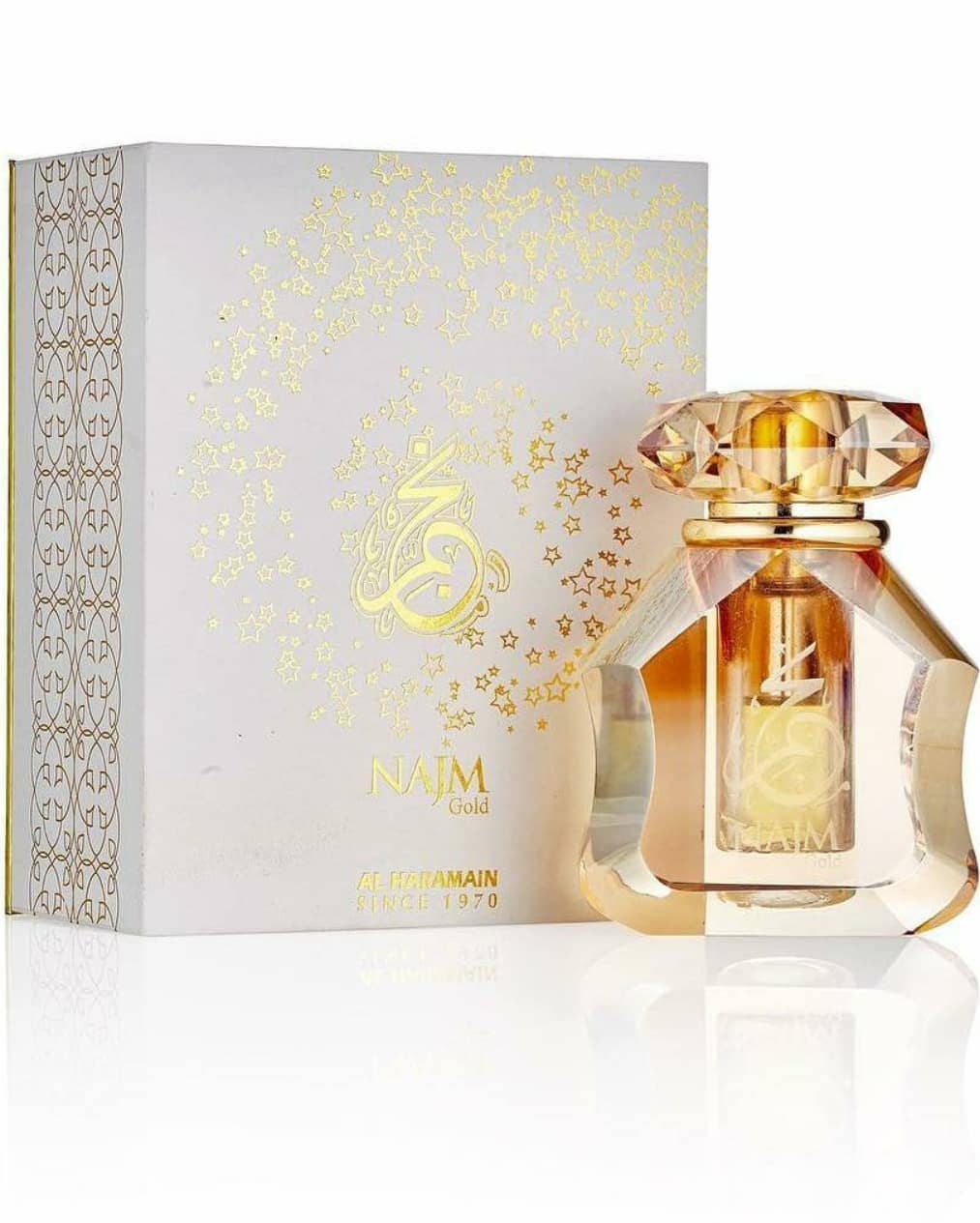 Al Haramain Najm Gold Unisex Perfume/Cologne For Men & Women Extrait Oil 18 ml