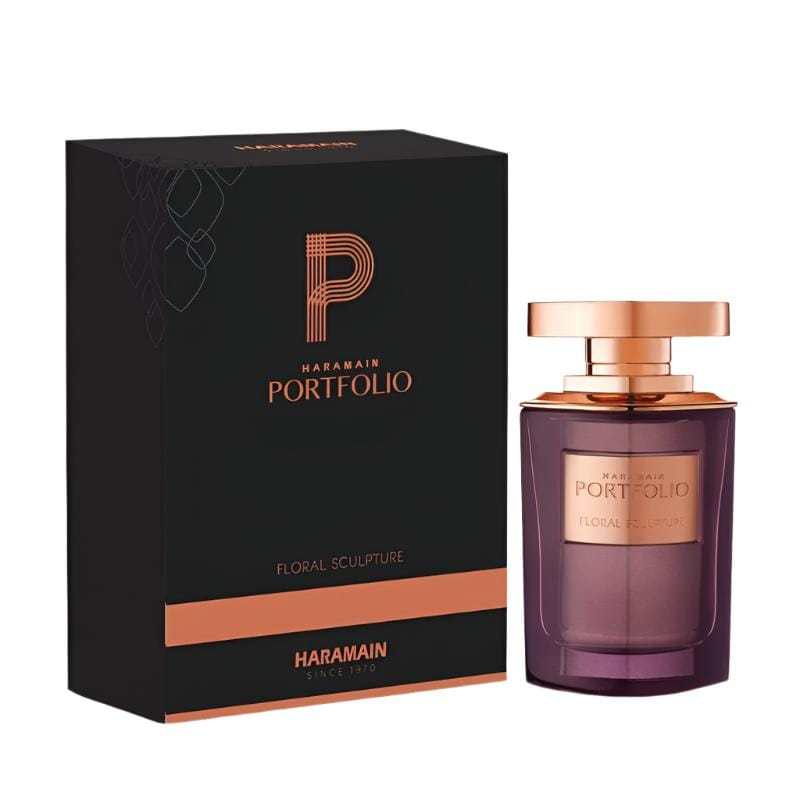Al Haramain Perfumes Portfolio Floral Sculpture Unisex Perfume/Cologne For Men & Women Eau De Parfum 2.5 oz Edp