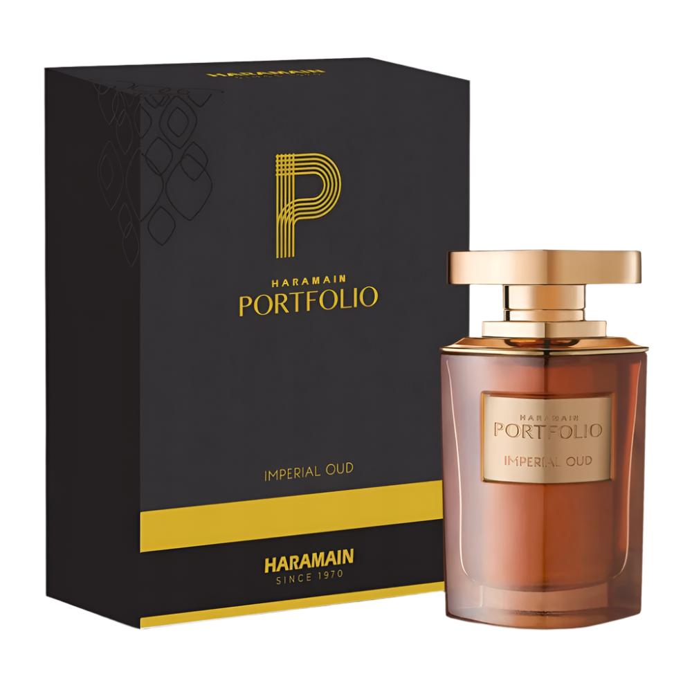 Al Haramain Perfumes Portfolio Imperial Oud Unisex Perfume/Cologne For Men & Women Eau De Parfum 2.5 oz Edp