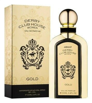 Armaf Derby Club House Gold Women’s Perfume/Cologne For Women Eau de Parfum 3.4 oz Edp