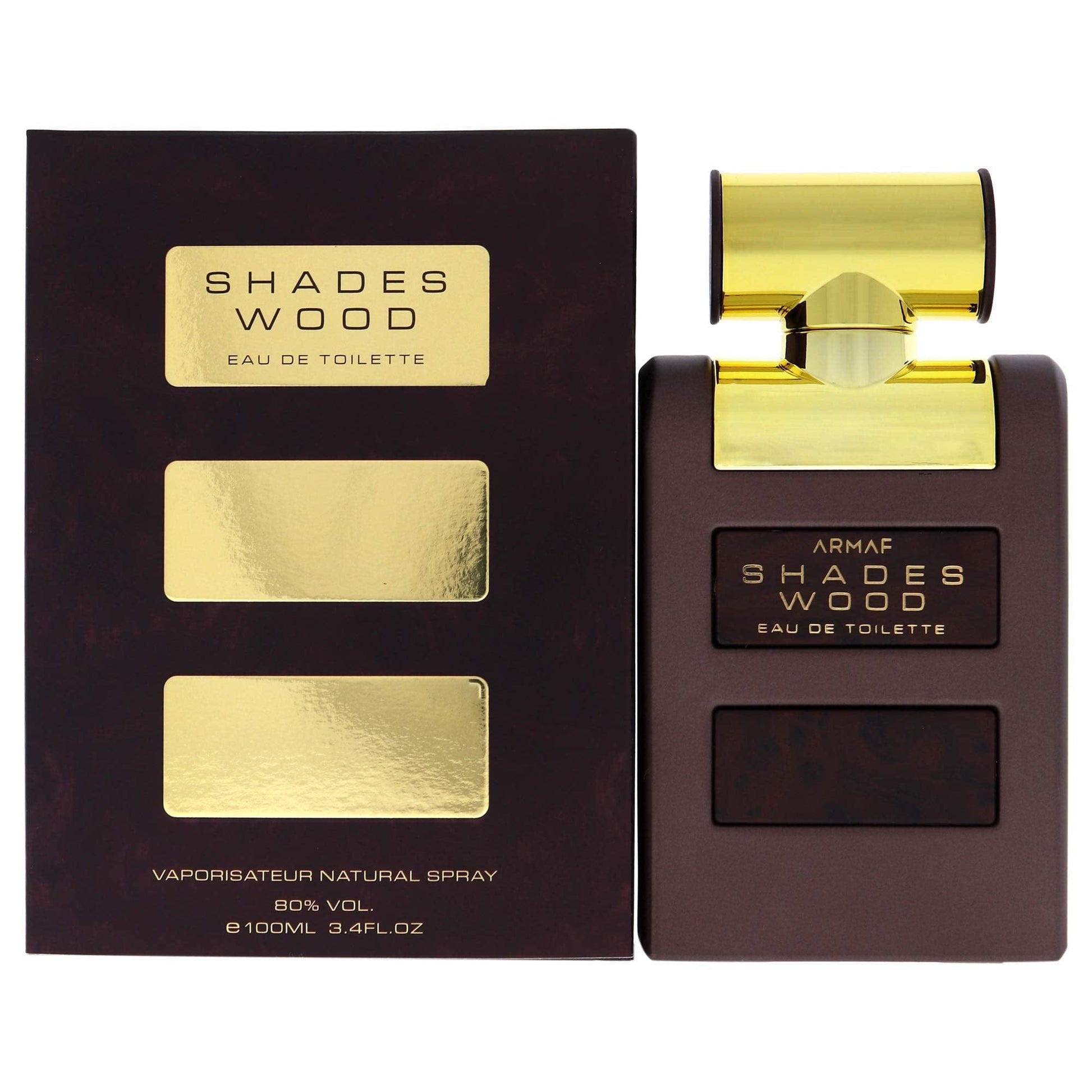 Armaf Shades Wood Men’s Perfume/Cologne For Men Eau de Toilette 3.4 oz Edt