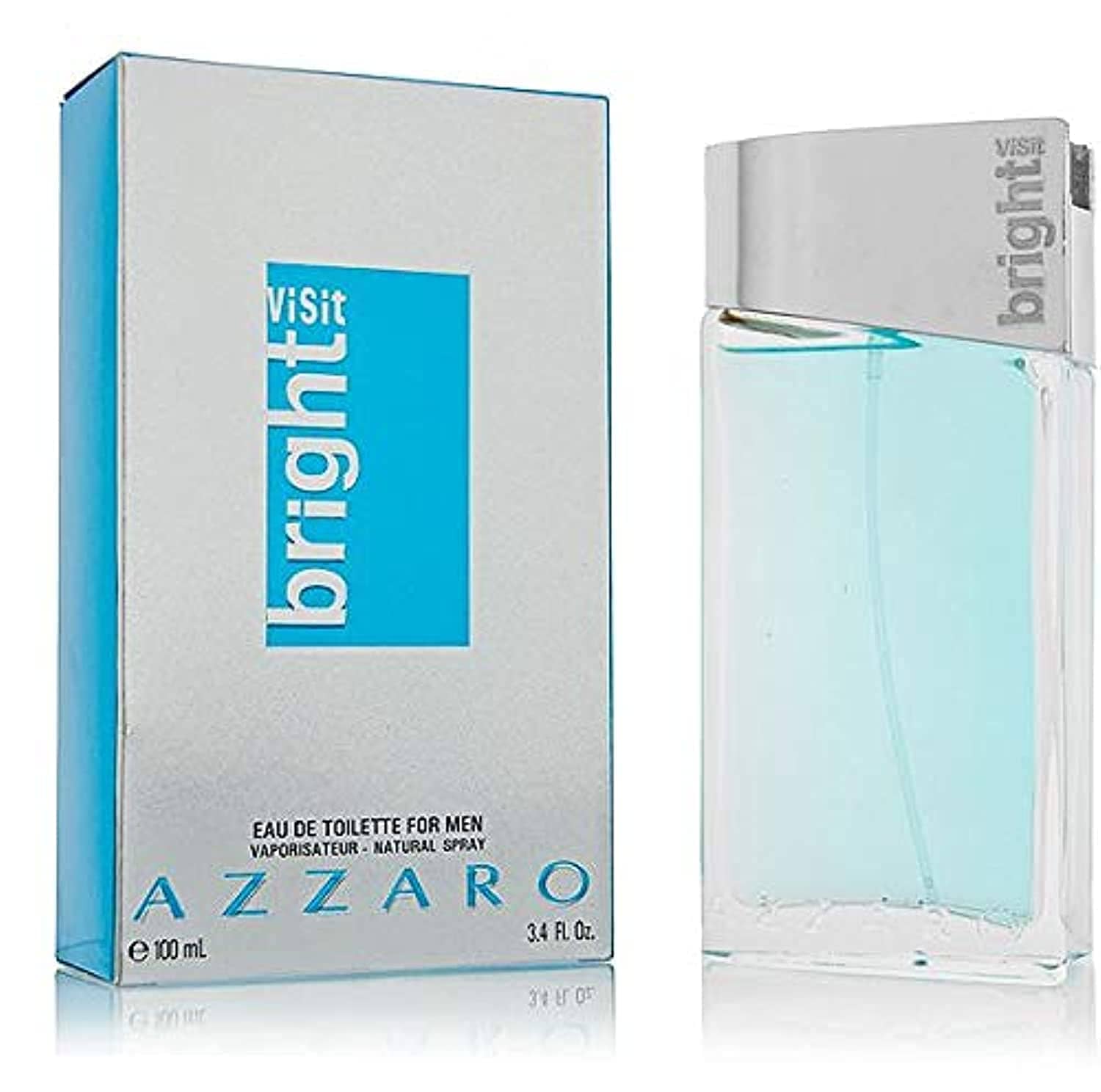 Azzaro Bright Visit Men’s Perfume/Cologne For Men Eau de Toilette 1.7 Oz  Edt
