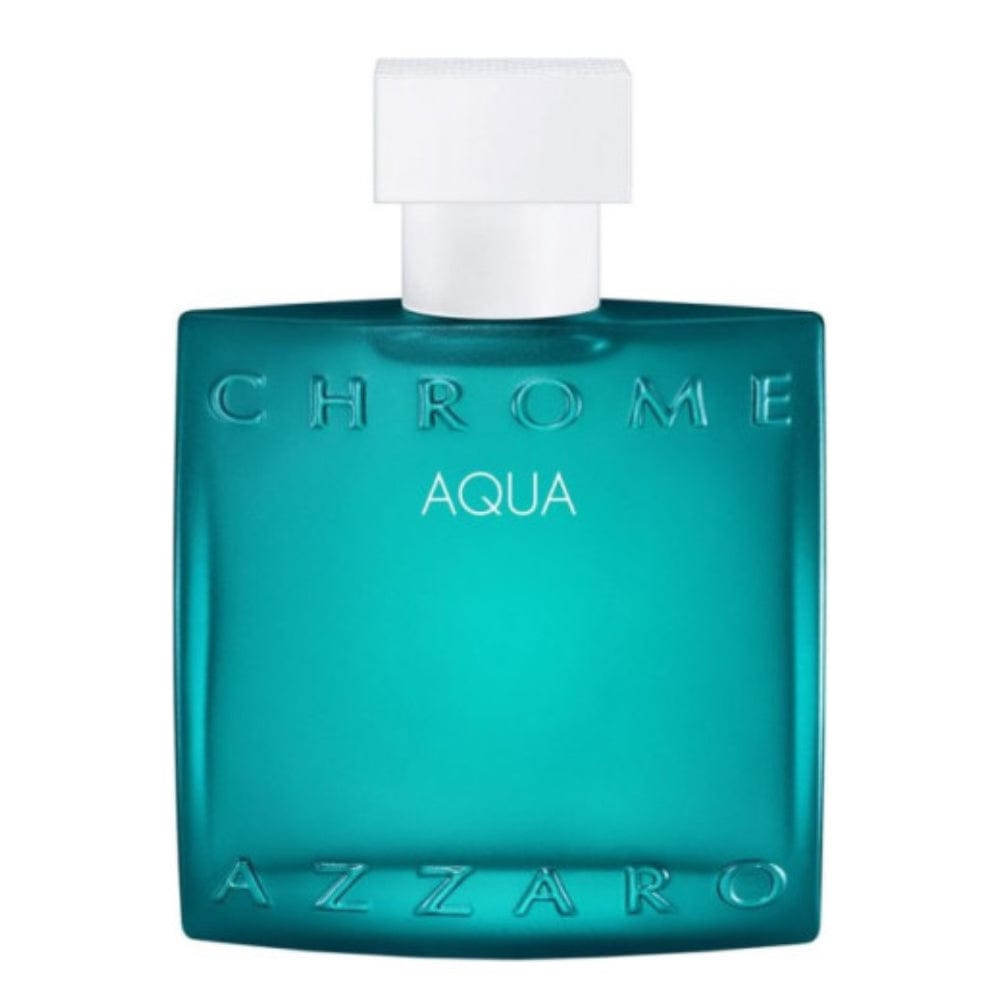 Azzaro Chrome Aqua For Men/Cologne For Men Eau de Toilette 3.4 Oz Edt