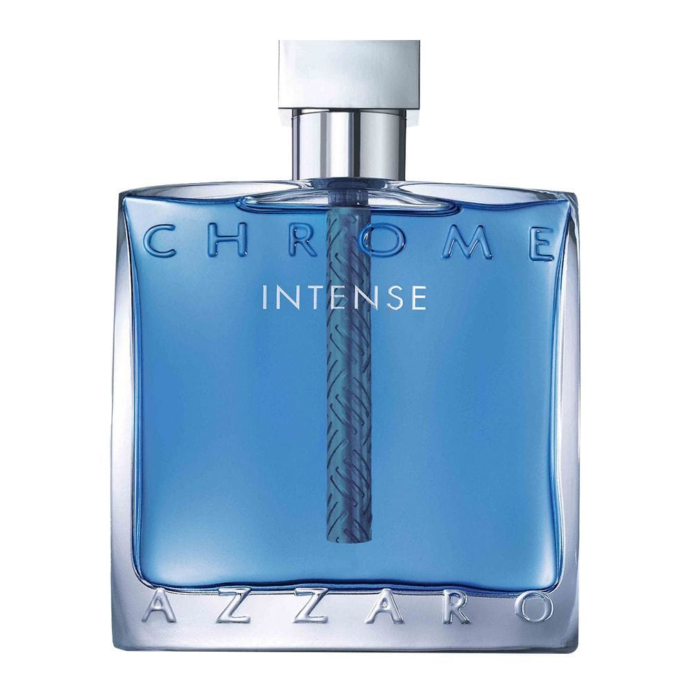 Azzaro Chrome Intense Cologne For Men Eau De Toilette Spray 3.4 Oz