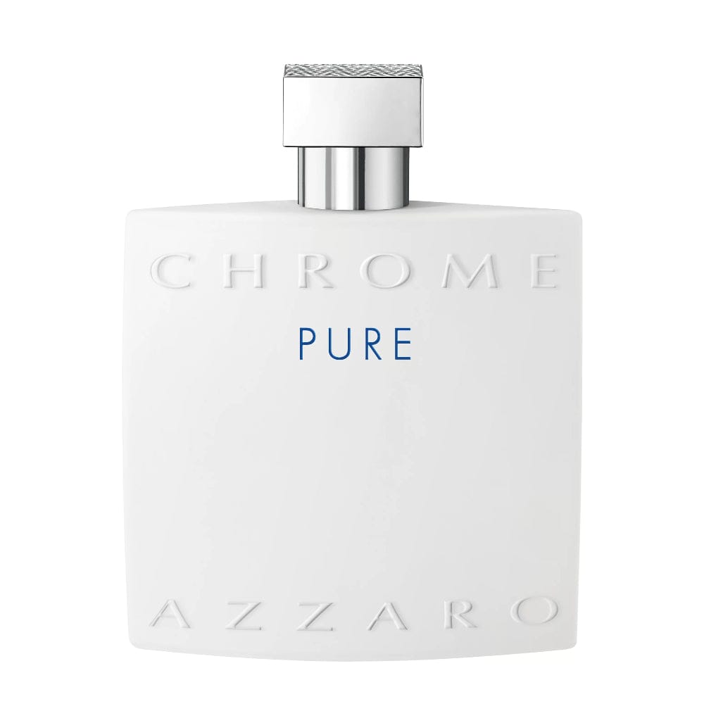 Azzaro Chrome Pure For Men/Cologne For Men Eau de Toilette 3.4 Oz Edt