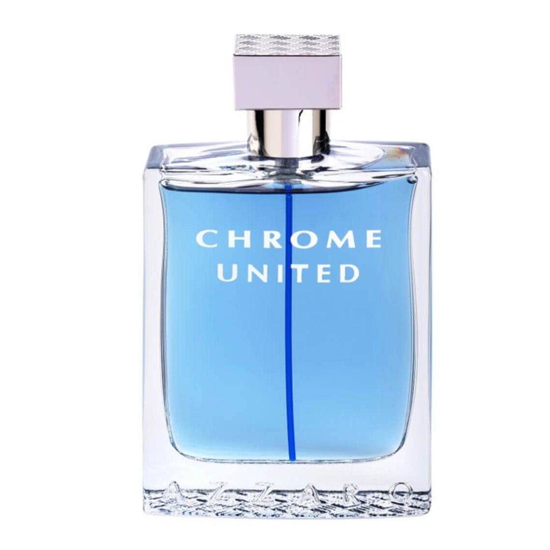 Azzaro Chrome United Men’s Perfume/Cologne For Men Eau de Toilette  3.4 oz / 6.8 oz Edt