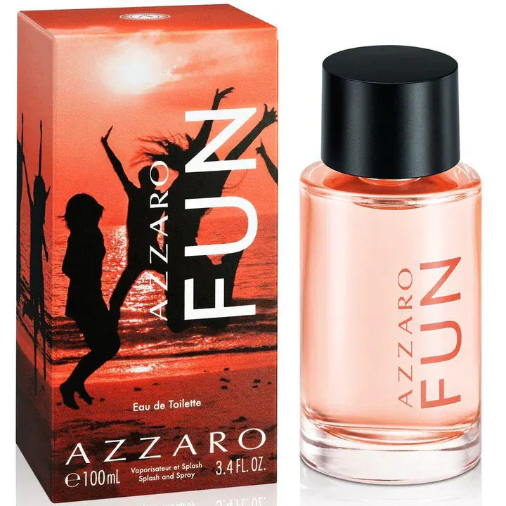 Azzaro Fun For Men/Cologne For Men Eau de Toilette 3.4 Oz Edt