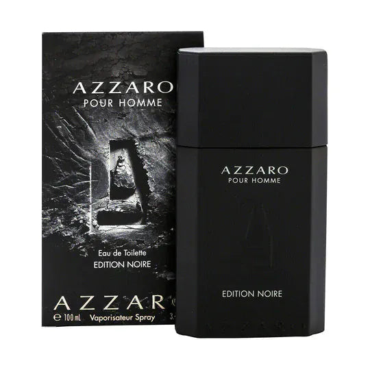 Azzaro Pour Homme Noire Men’s Perfume/Cologne For Men Eau de Toilette 3.4 Oz Edt