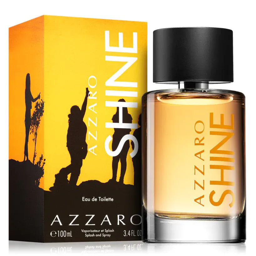 Azzaro Shine Unisex Perfume/Cologne For Men & Women Eau de Toilette 3.4 oz Edt