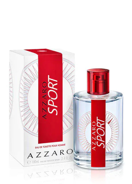 Azzaro Sport For Men/Cologne For Men Eau de Toilette 3.4 Oz Edt