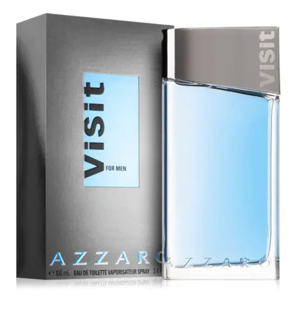 Azzaro Visit Men’s Perfume/Cologne For Men Eau de Toilette 1.7 oz / 3.4 Oz Edt