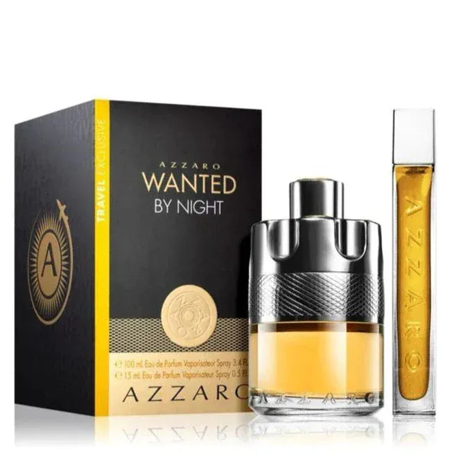 Azzaro Wanted by Night For Men/Cologne For Men Eau de Parfum 1.7 oz / 3.4 Oz / 5.1 Oz / gift Set 3.4 Oz Edt Gift Set 3.4 oz