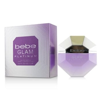 Bebe Glam Platinum Women’s Perfume/Cologne For Women Eau de Parfum 3.4 oz Edp